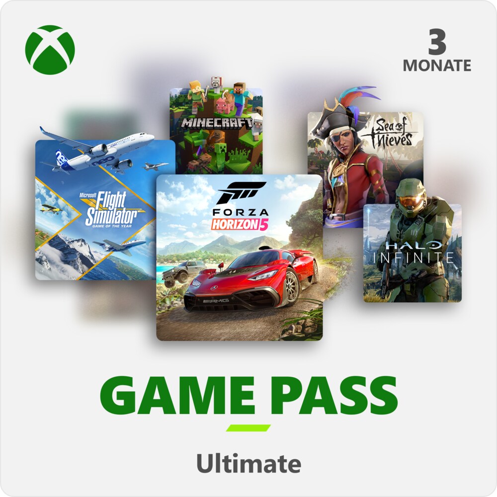 Microsoft Xbox Series X 1TB inkl. Game Pass Ultimate 3 Monate DE