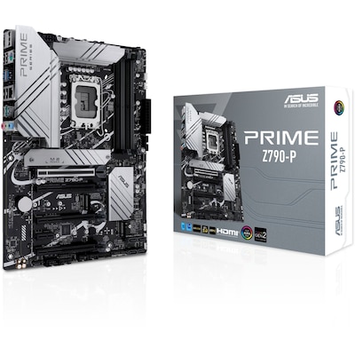 Prime günstig Kaufen-ASUS PRIME Z790-P ATX Gaming Mainboard Sockel 1700 DP/HDMI/M.2/USB3.2-C. ASUS PRIME Z790-P ATX Gaming Mainboard Sockel 1700 DP/HDMI/M.2/USB3.2-C <![CDATA[• ATX Mainboard mit Sockel Intel 1700 für Intel Core 13. und 12. Gen. • Intel Z790-Chipsatz, Int