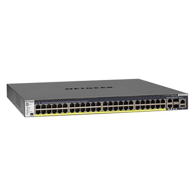 Netgear M4300-52G POE+ (GSM4352PB) 48x1G, 2x10G und 2xSFP+ Managed Switch