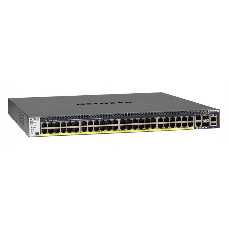 Netgear M4300-52G POE+ (GSM4352PB) 48x1G, 2x10G und 2xSFP+ Managed Switch