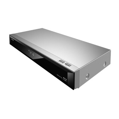 Panasonic DMR-BCT765AG UHD Blu-ray Recorder 500 GB HDD, Twin HD Tuner, Silber