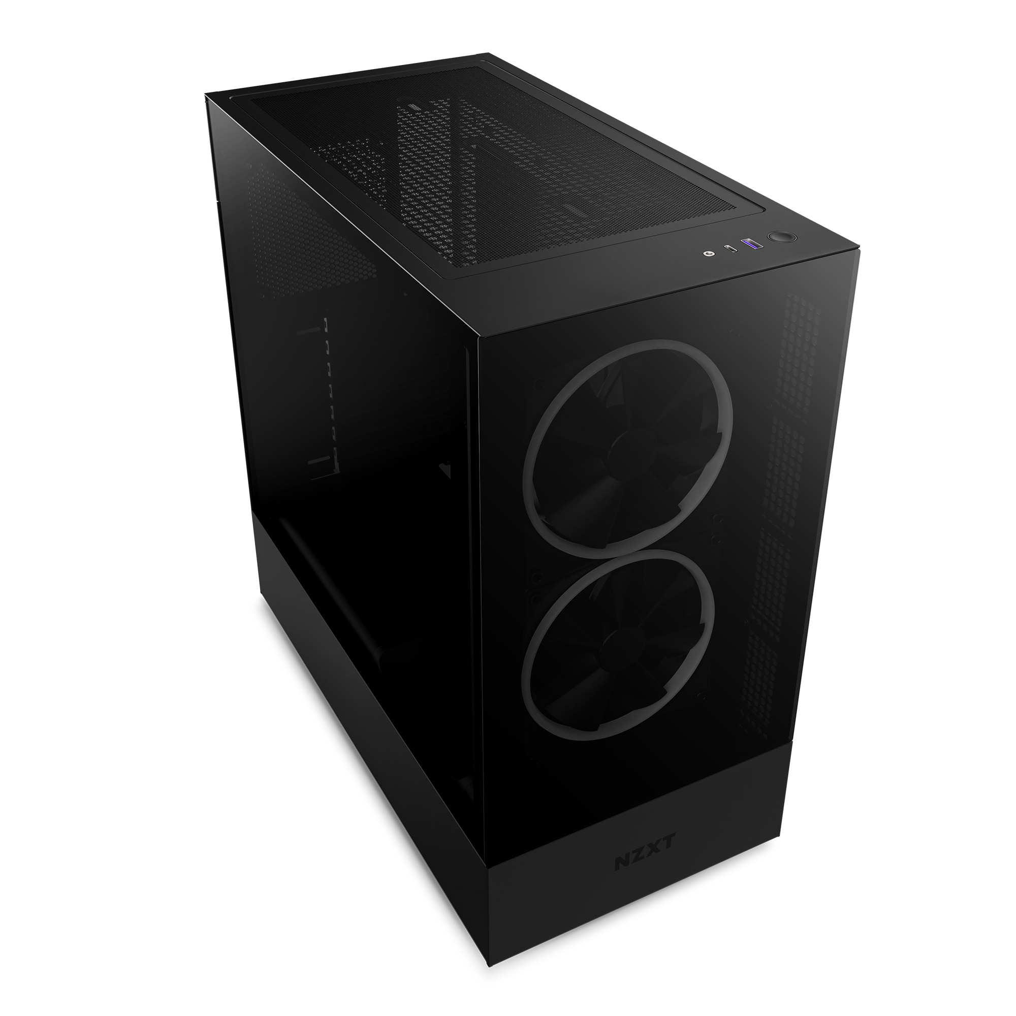 NZXT H5 Elite Midi Tower ATX Geh&auml;use schwarz mit Sichtfenster und RGB