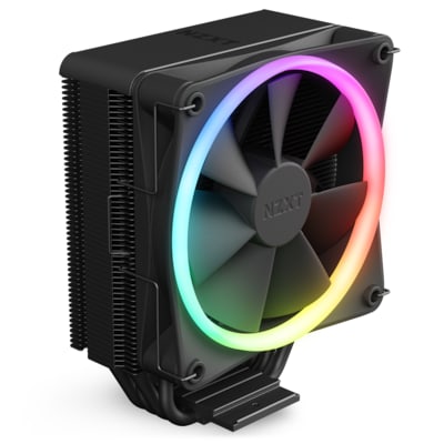 INTEL günstig Kaufen-NZXT T120 RGB CPU Kühler für AMD und Intel CPU, 120 mm Lüfter, schwarz. NZXT T120 RGB CPU Kühler für AMD und Intel CPU, 120 mm Lüfter, schwarz <![CDATA[• CPU Lüftkühler in schwarz mit RGB Beleuchtung • Kompatibel zu Int