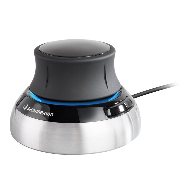 3Dconnexion SpaceMouse Compact kabelgebundene 3D-Navigations Maus