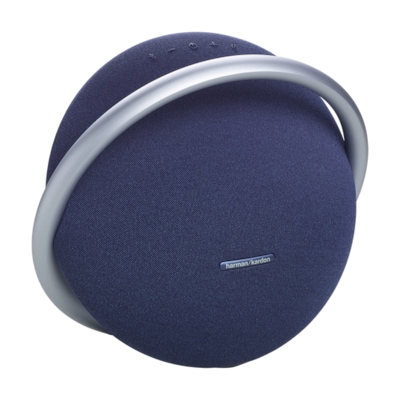 Studio günstig Kaufen-Harman/Kardon Onyx Studio 8 Tragbarer Bluetooth-Stereo-Lautsprecher blau. Harman/Kardon Onyx Studio 8 Tragbarer Bluetooth-Stereo-Lautsprecher blau <![CDATA[• Portabler Bluetooth-Lautsprecher • Bis zu 8 Stunden Musikgenuss • AUX In (3.5mm), Bluetooth