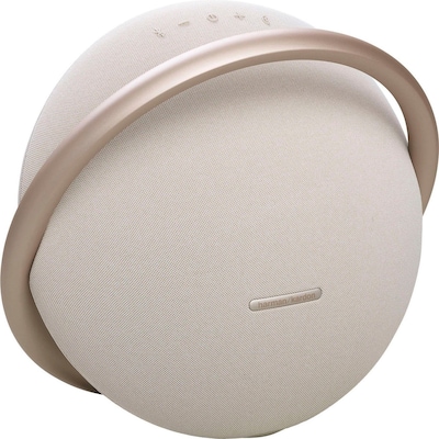 Studio günstig Kaufen-Harman/Kardon Onyx Studio 8 Bluetooth-Stereo-Lautsprecher roségold/creme. Harman/Kardon Onyx Studio 8 Bluetooth-Stereo-Lautsprecher roségold/creme <![CDATA[• Portabler Bluetooth-Lautsprecher • Bis zu 8 Stunden Musikgenuss • AUX In (3.5mm),