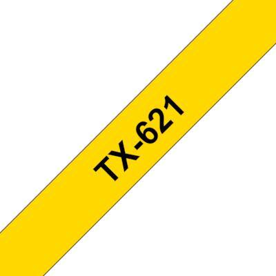 Gel Uv günstig Kaufen-Brother TX-621 Schriftbandkassette 9mm x 15m schwarz auf gelb. Brother TX-621 Schriftbandkassette 9mm x 15m schwarz auf gelb <![CDATA[• Für beständige, perfekt lesbare Ergebnisse • UV-beständig und wasserfest • 9mm x 15m schwarz auf gelb]]>. 