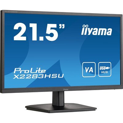 Zoll 8 günstig Kaufen-iiyama ProLite X2283HSU-B1 54,6cm (21,5") FHD VA Office-Monitor HDMI/DP/USB 75Hz. iiyama ProLite X2283HSU-B1 54,6cm (21,5") FHD VA Office-Monitor HDMI/DP/USB 75Hz <![CDATA[• Energieeffizienzklasse: E • Größe: 54,7 cm(21,5 Zoll) 16:9, Auflös
