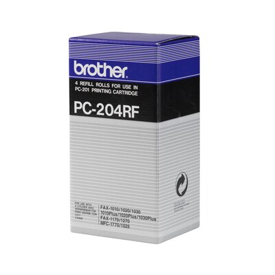 204 x günstig Kaufen-Brother PC204 Farbband (4er Pack) für Brother. Brother PC204 Farbband (4er Pack) für Brother <![CDATA[• Farbband]]>. 