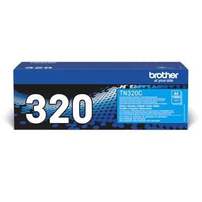 Toner Cyan günstig Kaufen-Brother TN320C Toner cyan. Brother TN320C Toner cyan <![CDATA[• Toner (Cyan) • Seitenreichweite ca. Seiten]]>. 