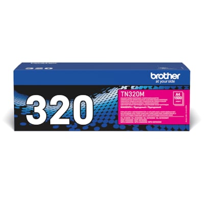 500 g günstig Kaufen-Brother TN320M Toner magenta. Brother TN320M Toner magenta <![CDATA[• Reicht für 1.500 Seiten A4 nach ISO 19798 • Günstige Druckkosten dank getrenntem Toner-/Trommel-System • Perfekt abgestimmt auf Brother Geräte]]>. 