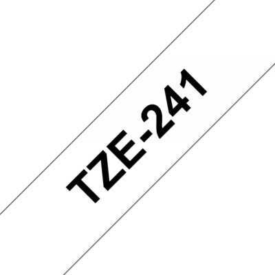 Weiss,Moskitonetz günstig Kaufen-Brother TZe-241 Schriftband schwarz auf weiß 18mm x 8m. Brother TZe-241 Schriftband schwarz auf weiß 18mm x 8m <![CDATA[• laminiertes Schriftband selbstklebend • 18mm breit, 8m lang • Band: weiss, Schriftfarbe: schwarz]]>. 