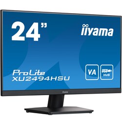 iiyama ProLite XU2494HSU-B2 60,5cm (23,8&quot;) FHD VA Monitor HDMI/DP/USB 75Hz LS