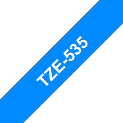 rot weiss günstig Kaufen-Brother TZe-535 Schriftband 12mm x 8m, weiss auf blau, selbstklebend. Brother TZe-535 Schriftband 12mm x 8m, weiss auf blau, selbstklebend <![CDATA[• Brother TZe-535 Schriftband 12mm x 8m • Bandfarbe blau, Schriftfarbe weiss • für Brother P-Touch m