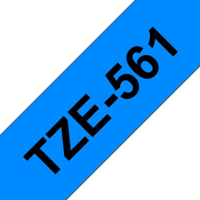 auf Band günstig Kaufen-Brother TZe-561 Schriftband 36 mm x 8m, schwarz auf blau, laminiert. Brother TZe-561 Schriftband 36 mm x 8m, schwarz auf blau, laminiert <![CDATA[• Brother TZE-561 Schriftband 36 mm x 8m • Bandfarbe blau, Schriftfarbe schwarz • für Brother P-Touch 