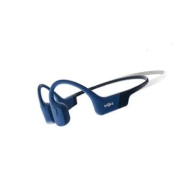 BL PEN günstig Kaufen-Shokz OpenRun Mini Blau Sportkopfhörer. Shokz OpenRun Mini Blau Sportkopfhörer <![CDATA[• Typ: Behind-Neck Kopfhörer - geschlossen • Übertragung: Bluetooth • Einsatzgebiet: Sport • Farbe: Blau • Wasserfest und schweißbeständig (IP6