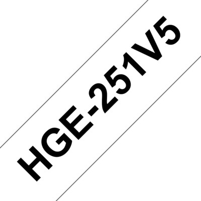 Grade HG günstig Kaufen-Brother HGe-251V5 Schriftband-Multipack 5x High-Grade 24mm x 8m. Brother HGe-251V5 Schriftband-Multipack 5x High-Grade 24mm x 8m <![CDATA[• Brother HGe-251V5 Schriftband-Multipack Öl- Chemikalien- UV-resistent • 5x High-Grade 24mm x 8m, Bandfarbe wei