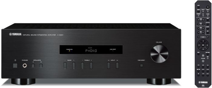 Yamaha A-S201 HiFi Stereo-Verst&auml;rker Schwarz