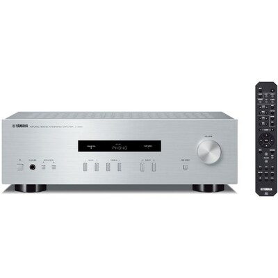 MS Stereo günstig Kaufen-Yamaha A-S201 HiFi Stereo-Verstärker Silber. Yamaha A-S201 HiFi Stereo-Verstärker Silber <![CDATA[• Vollsymmetrische Konstruktion • Digitale Audio-Eingänge für TV oder Blu-ray Player • 115W x 2 (max), 85W x 2 (RMS) Ausgangsleistung • P