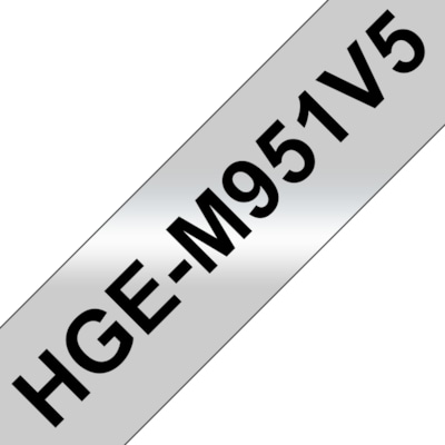 and the  günstig Kaufen-Brother HGe-M951V5 Schriftband-Multipack 5x High-Grade 24mm x 8m. Brother HGe-M951V5 Schriftband-Multipack 5x High-Grade 24mm x 8m <![CDATA[• Brother HGe-M951V5 Schriftband-Multipack Öl- Chemikalien- UV-resistent • 5x High-Grade 24mm x 8m, Bandfarbe 
