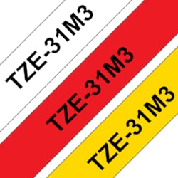 Brother TZe-31M3 Multipack (TZe-231, TZe-431, TZe-631)