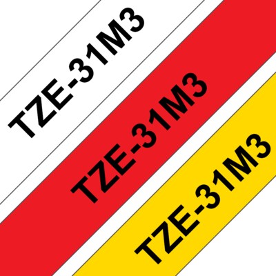 Brother TZe-31M3 Multipack (TZe-231, TZe-431, TZe-631)