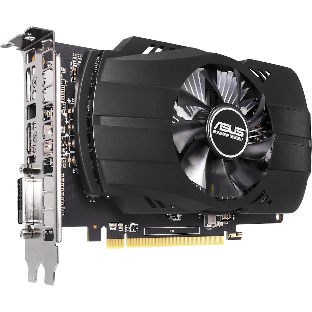 ASUS AMD Radeon RX 550 Phoenix EVO Grafikkarte 4GB GDDR5 HDMI/DP/DVI
