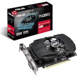 Asus AMD Radeon RX 550 Phoenix EVO Grafikkarte 2GB GDDR5 HDMI/DP/DVI