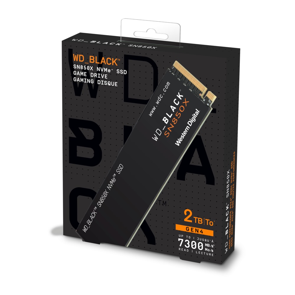 WD_BLACK SN850X NVMe SSD 2 TB M.2 2280 PCIe 4.0 inkl. be quiet! MC1 Kühlkörper