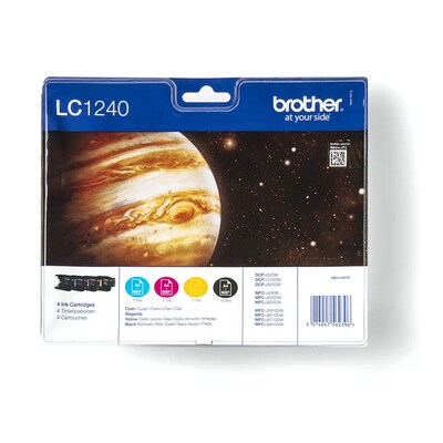 the El günstig Kaufen-Brother LC-1240VALBP Original Druckerpatronen Multipack BK/C/M/Y. Brother LC-1240VALBP Original Druckerpatronen Multipack BK/C/M/Y <![CDATA[• Hochwertige Original Druckerpatronen von Brother • Farbe: Schwarz, Gelb, Cyan, Magenta • Für 600 Seiten je