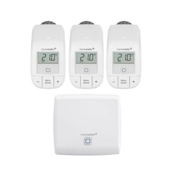 Homematic IP Starter Set Heizen Basis III, 3x Thermostat Basic &amp;amp; Access Point