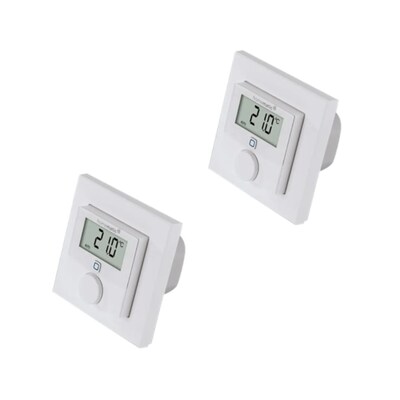 Pack 30 günstig Kaufen-Homematic IP Wandthermostat Schaltausgang für Markenschalter HmIP-BWTH • 2er Pack. Homematic IP Wandthermostat Schaltausgang für Markenschalter HmIP-BWTH • 2er Pack <![CDATA[• Individuelle Steuerung von 230 V-Stellantrieben für 