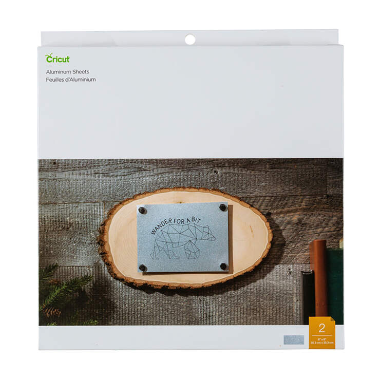 Cricut Aluminiumplatten 20 cm x 20 cm (8&quot; x 8&quot;) (2 St&uuml;ck)