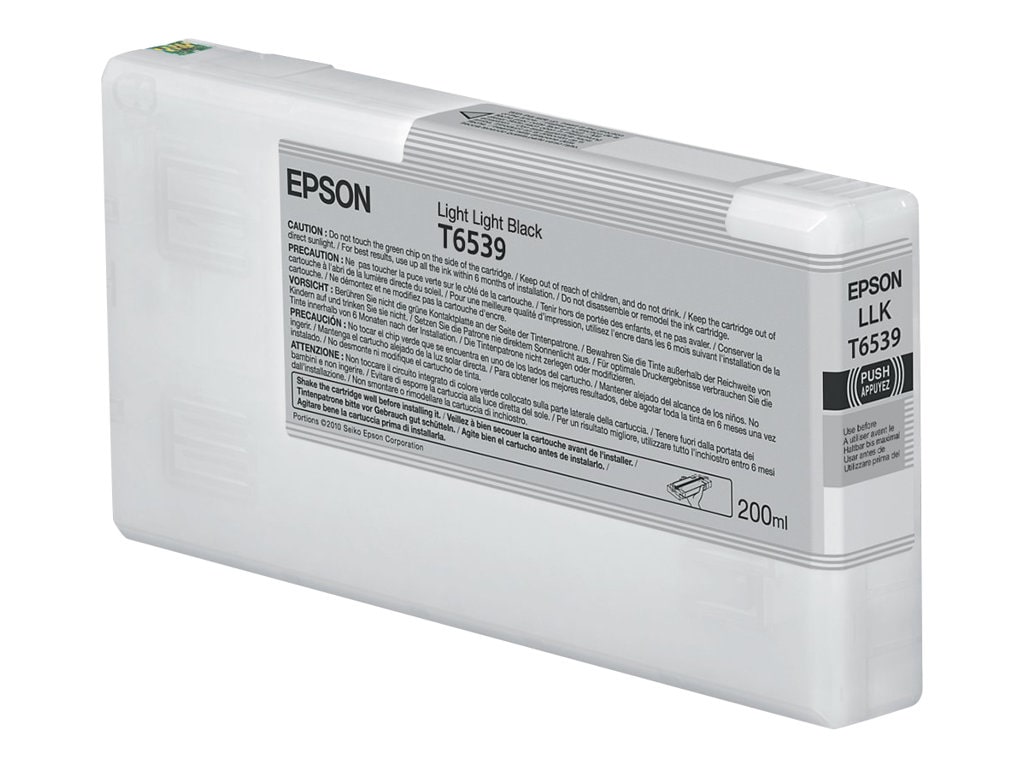 Epson C13T653900 Druckerpatrone Light Light Black (grau)