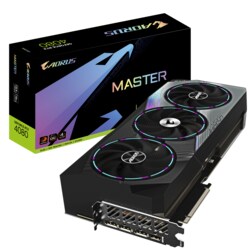 GIGABYTE AORUS GeForce RTX 4080 Master 16GB GDDR6X Grafikkarte 1xHDMI, 3xDP