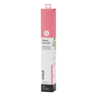 EinFach günstig Kaufen-Cricut Smart Iron-On 0.9 m (pink). Cricut Smart Iron-On 0.9 m (pink) <![CDATA[• 1 Rolle, 33 cm x 0,9 m (13 in x 3 ft) • Ohne Schneidematte – einfach laden und loslegen! • Für Cricut Explore™ 3 und Cricut Maker™ 3]]>. 