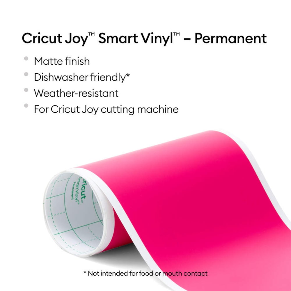 Cricut Joy Smart Vinyl permanent 14x122cm (mat party pink)