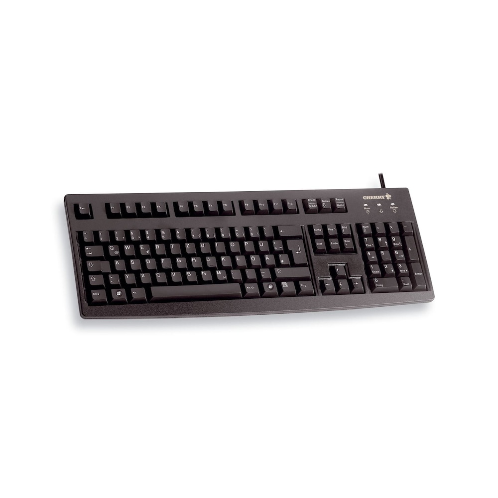 *Cherry G83-6104 Tastatur USB schwarz russiches Layout