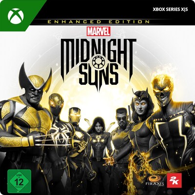 Digital At  günstig Kaufen-Marvels Midnight Suns Enhanced Edition - XBox Series S|X Digital Code DE. Marvels Midnight Suns Enhanced Edition - XBox Series S|X Digital Code DE <![CDATA[• Plattform: Microsoft / Xbox One • Genre: Sport • Altersfreigabe USK: ab 12 Jahren • Produ