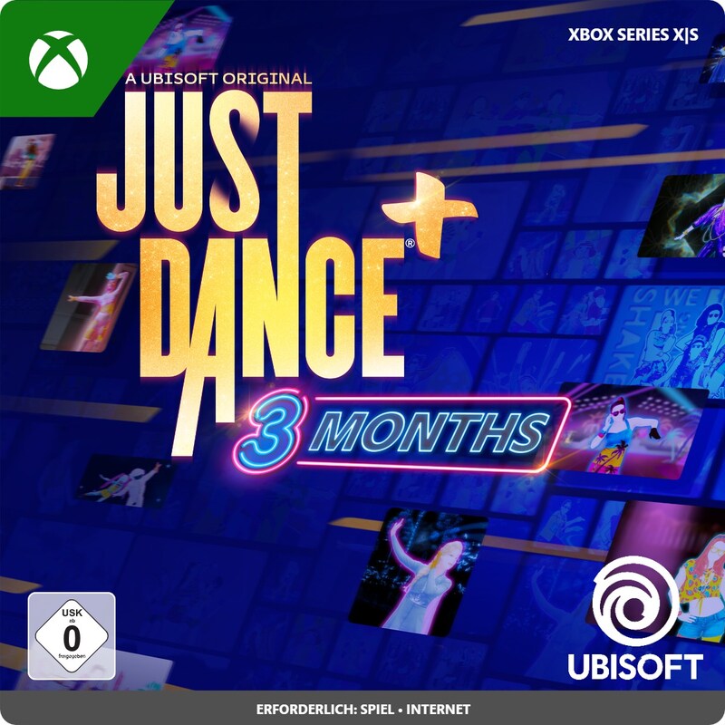 Just Dance Plus 3 Monate Pass - XBox Series S|X Digital Code DE