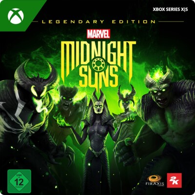 Digital,LCD günstig Kaufen-Marvels Midnight Suns Legendary Edition - XBox Series S|X Digital Code DE. Marvels Midnight Suns Legendary Edition - XBox Series S|X Digital Code DE <![CDATA[• Plattform: Microsoft / Xbox One • Genre: Rollenspiel • Altersfreigabe USK: ab 12 Jahren 