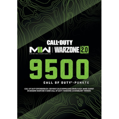 500 Points günstig Kaufen-Call of Duty 9500 Points - XBox Series S|X / XBox One Digital Code DE. Call of Duty 9500 Points - XBox Series S|X / XBox One Digital Code DE <![CDATA[• Plattform: Xbox • Genre: In-Game-Währung • Altersfreigabe USK: ab 18 Jahren • Produktart: Digi