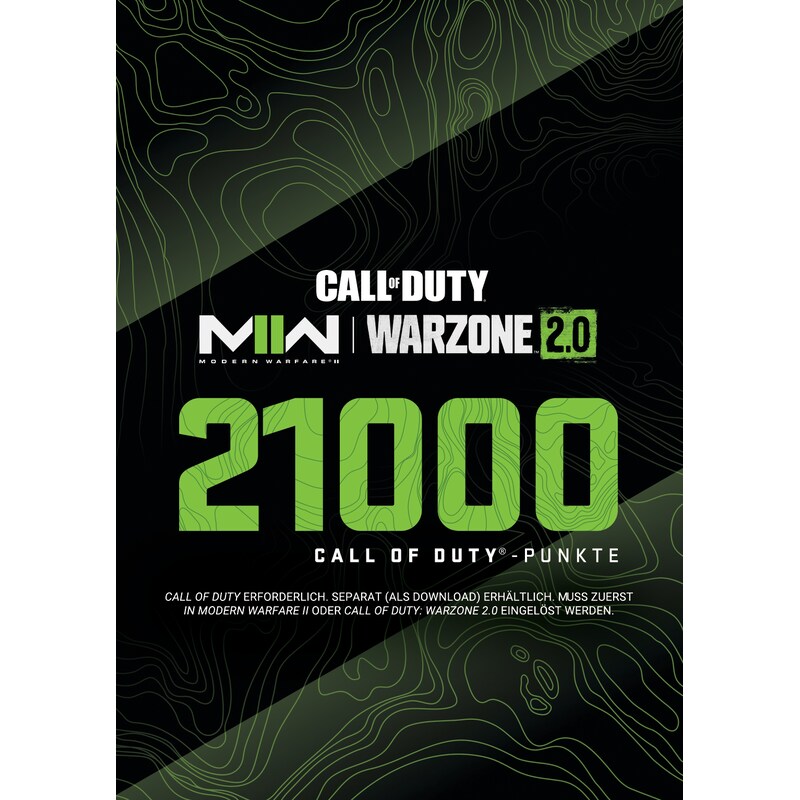 Call of Duty 21000 Points - XBox Series S|X / XBox One Digital Code DE