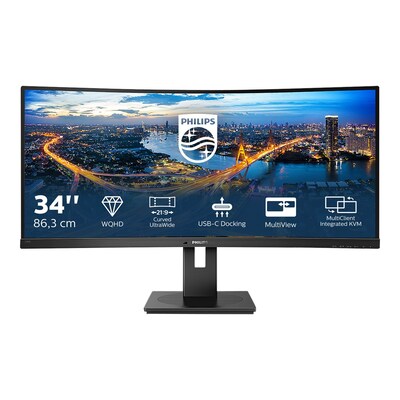 AT A günstig Kaufen-Philips B-Line 346B1C 86,4cm (34") WQHD Monitor 21:9 HDMI/DP/USB-C PD90W 100Hz. Philips B-Line 346B1C 86,4cm (34") WQHD Monitor 21:9 HDMI/DP/USB-C PD90W 100Hz <![CDATA[• Energieeffizienzklasse: G • Größe: 86,36 cm(34 Zoll) 21:9, Auflösung: 