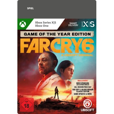 Serie 6 günstig Kaufen-Far Cry 6 Game of the Year Edition - XBox Series S|X / XBox One Digital Code DE. Far Cry 6 Game of the Year Edition - XBox Series S|X / XBox One Digital Code DE <![CDATA[• Plattform: Xbox • Genre: Shooter • Altersfreigabe USK: ab 18 Jahren • Produ