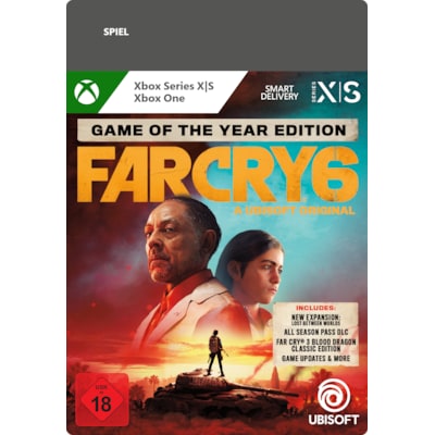 Far Cry günstig Kaufen-Far Cry 6 Game of the Year Edition - XBox Series S|X / XBox One Digital Code DE. Far Cry 6 Game of the Year Edition - XBox Series S|X / XBox One Digital Code DE <![CDATA[• Plattform: Xbox • Genre: Shooter • Altersfreigabe USK: ab 18 Jahren • Produ