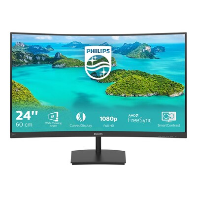 34 Zoll günstig Kaufen-Philips E-Line 241E1SCA 59,9cm (23,6") FHD VA Curved Monitor 16:9 HDMI/VGA 4ms. Philips E-Line 241E1SCA 59,9cm (23,6") FHD VA Curved Monitor 16:9 HDMI/VGA 4ms <![CDATA[• Energieeffizienzklasse: F • Größe: 59,9 cm(24 Zoll) 16:9, Auflösung: 1