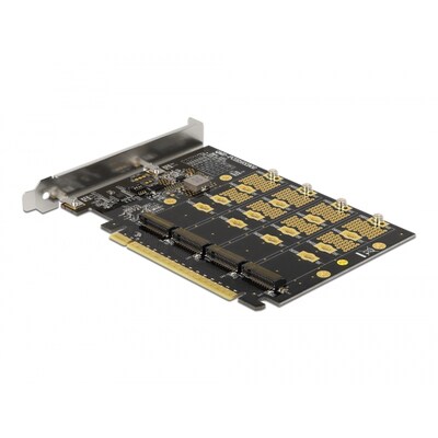 PCIE X1 günstig Kaufen-Delock PCI Express x16 Karte zu 4 x intern NVMe M.2 Key M - Bifurcation. Delock PCI Express x16 Karte zu 4 x intern NVMe M.2 Key M - Bifurcation <![CDATA[• intern: 4 x 67 Pin M.2 Key M Slot • 1 x PCI Express x16, V4.0 • PCIe • Unterstützt M.2 Mod