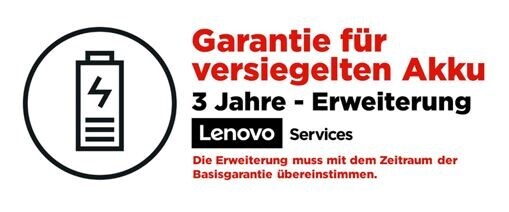 Lenovo Thinkpad T/X13 3&nbsp;Jahre Garantie auf fest eingebauten Akkus 5WS0A23013