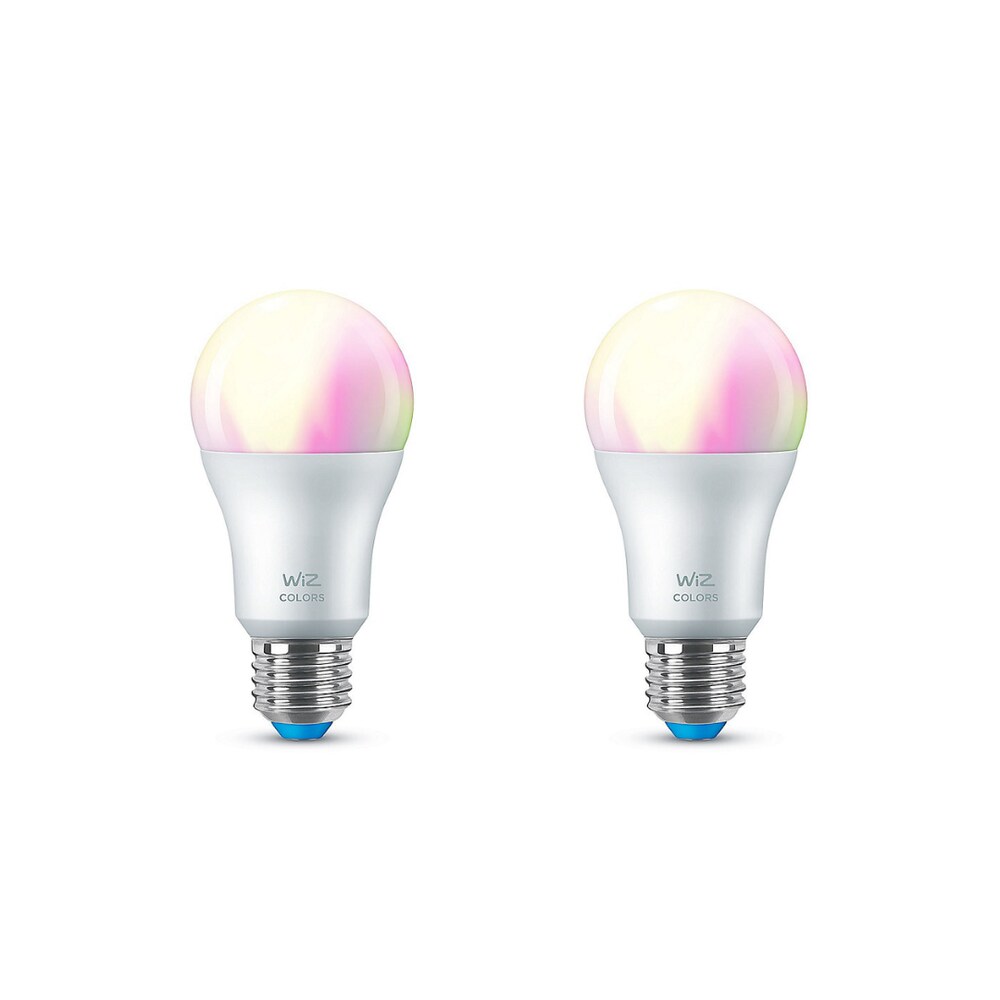 WiZ 60W E27 Standardform Tunable White &amp; Color, Smart Deal Lampe, 2er Pack
